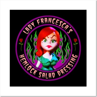 LADY FRANCESCA - HEMLOCK SALAD DRESSING Posters and Art